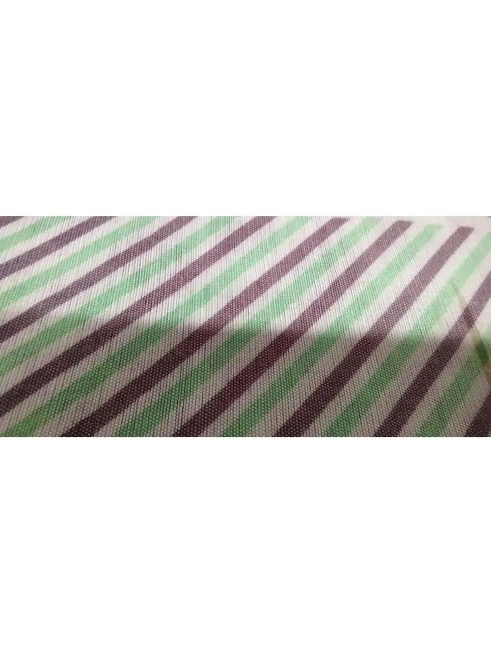 Vintage Cotton Scarf Mid Century Men's Cuban Polka Gangster Jade Green Stripes